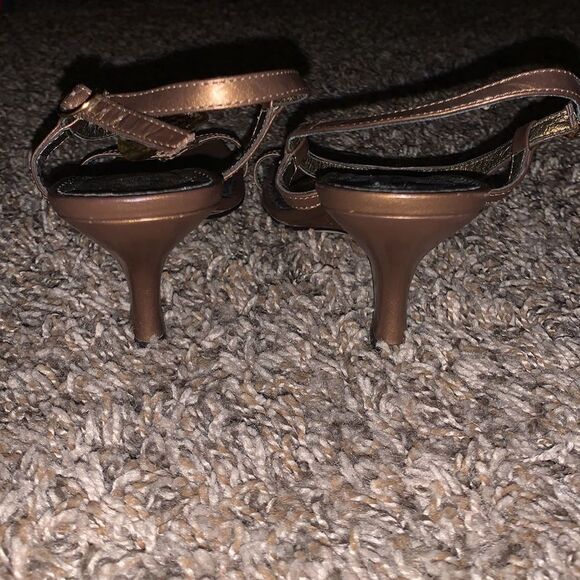 Anne Klein vintage leather wedges, size 6.5. - Picture 5 of 8